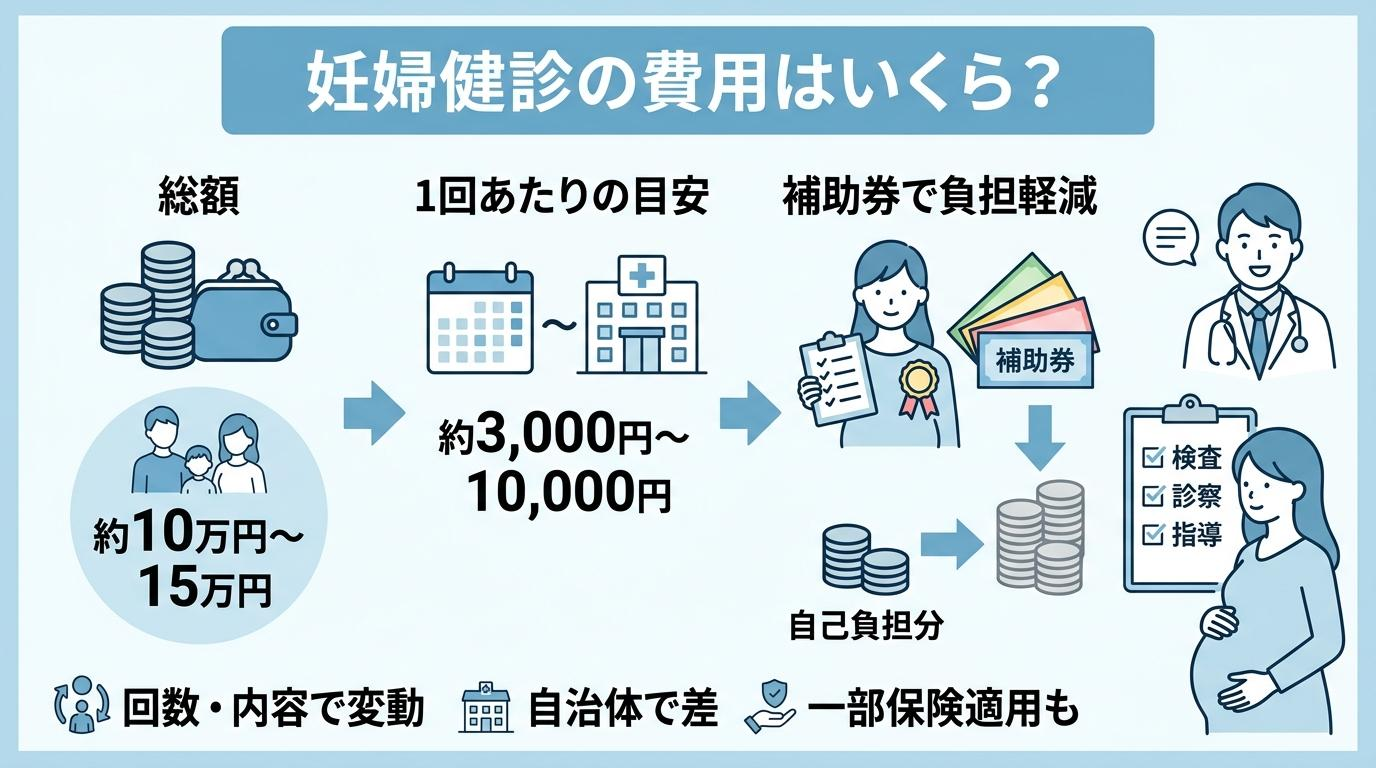 妊婦健診の費用はいくら？